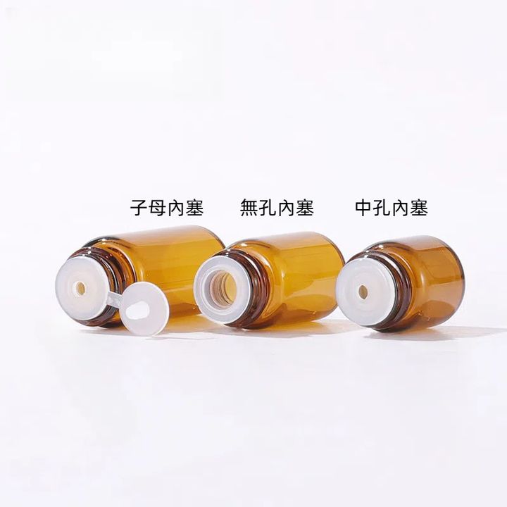分裝瓶  拍拍瓶  1ML 2ML 3ML 5ML　子母內塞　無孔內塞　中孔內塞