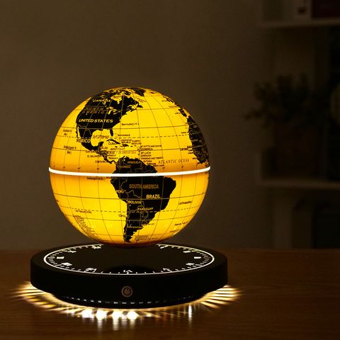 磁懸浮地球儀小夜燈  時鐘底座