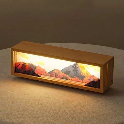 文創日照金山禮品小夜燈