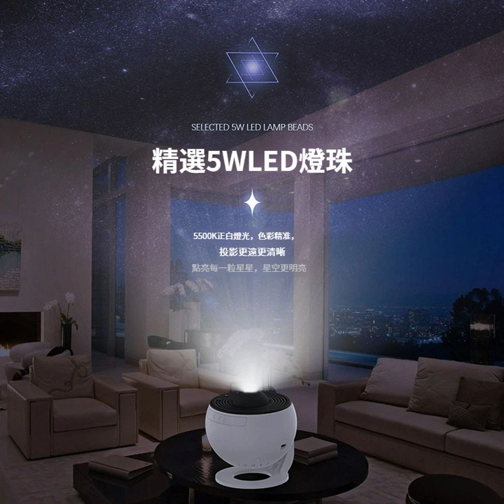 地球儀銀河投影星空小夜燈