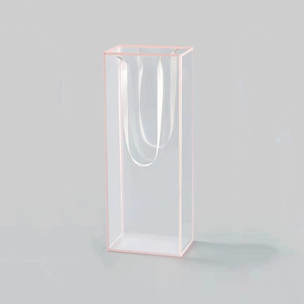 透明邊框禮盒提袋