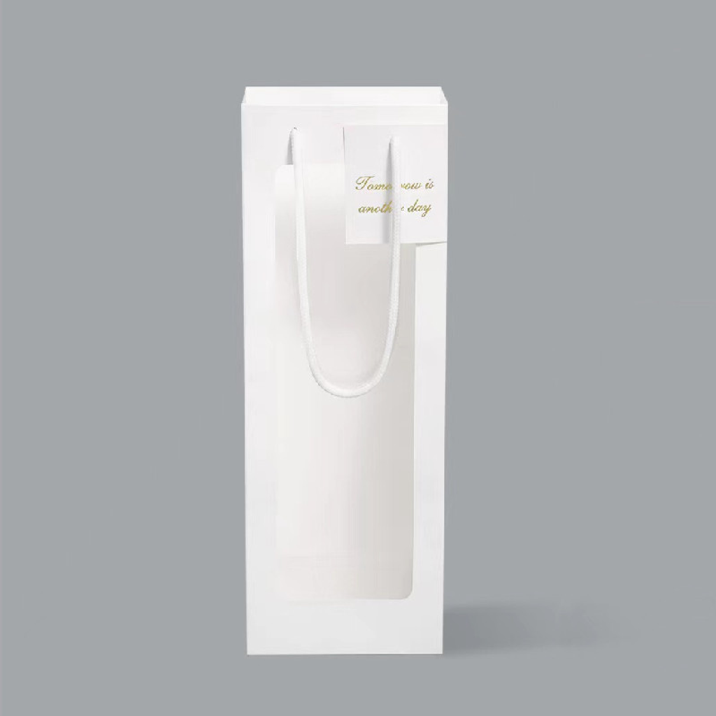 透明邊框禮盒提袋