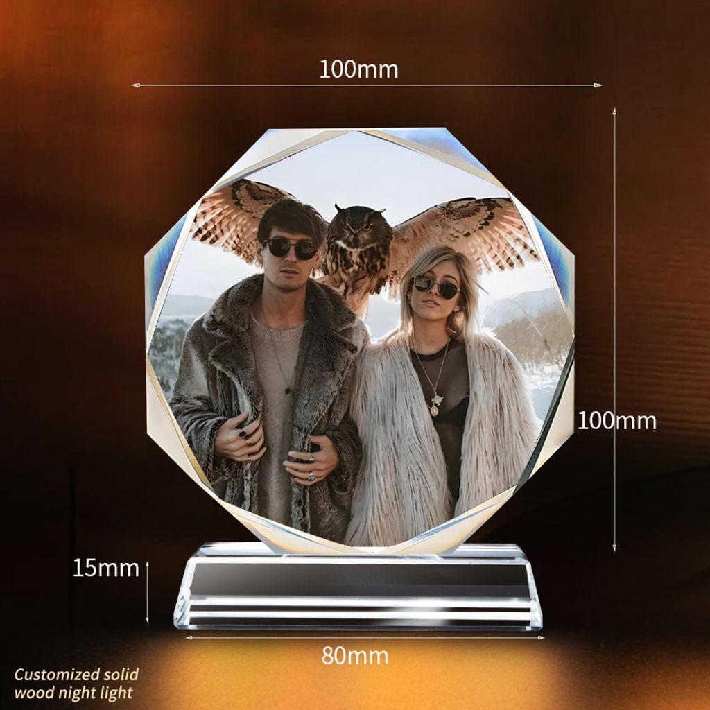 3D水晶內雕  寵物、情侶、照片皆可訂製