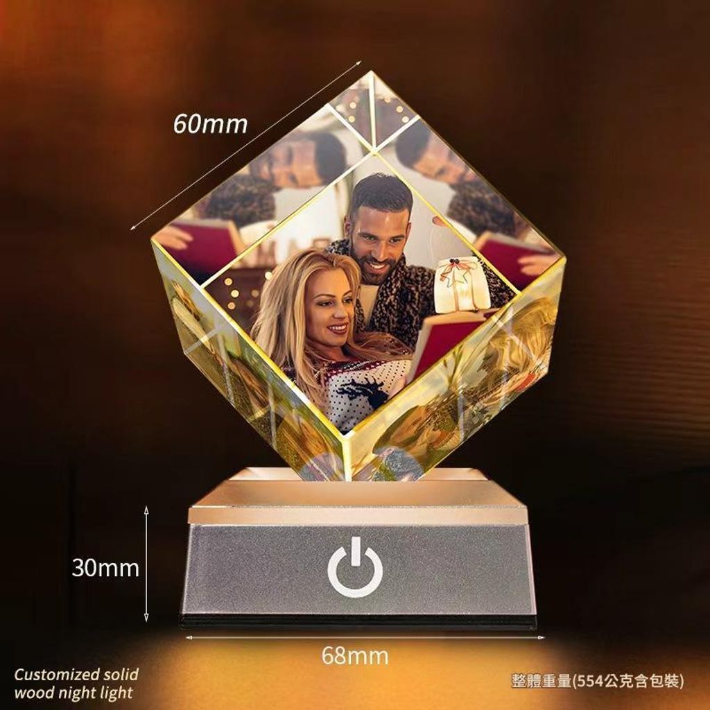 3D水晶內雕  寵物、情侶、照片皆可訂製