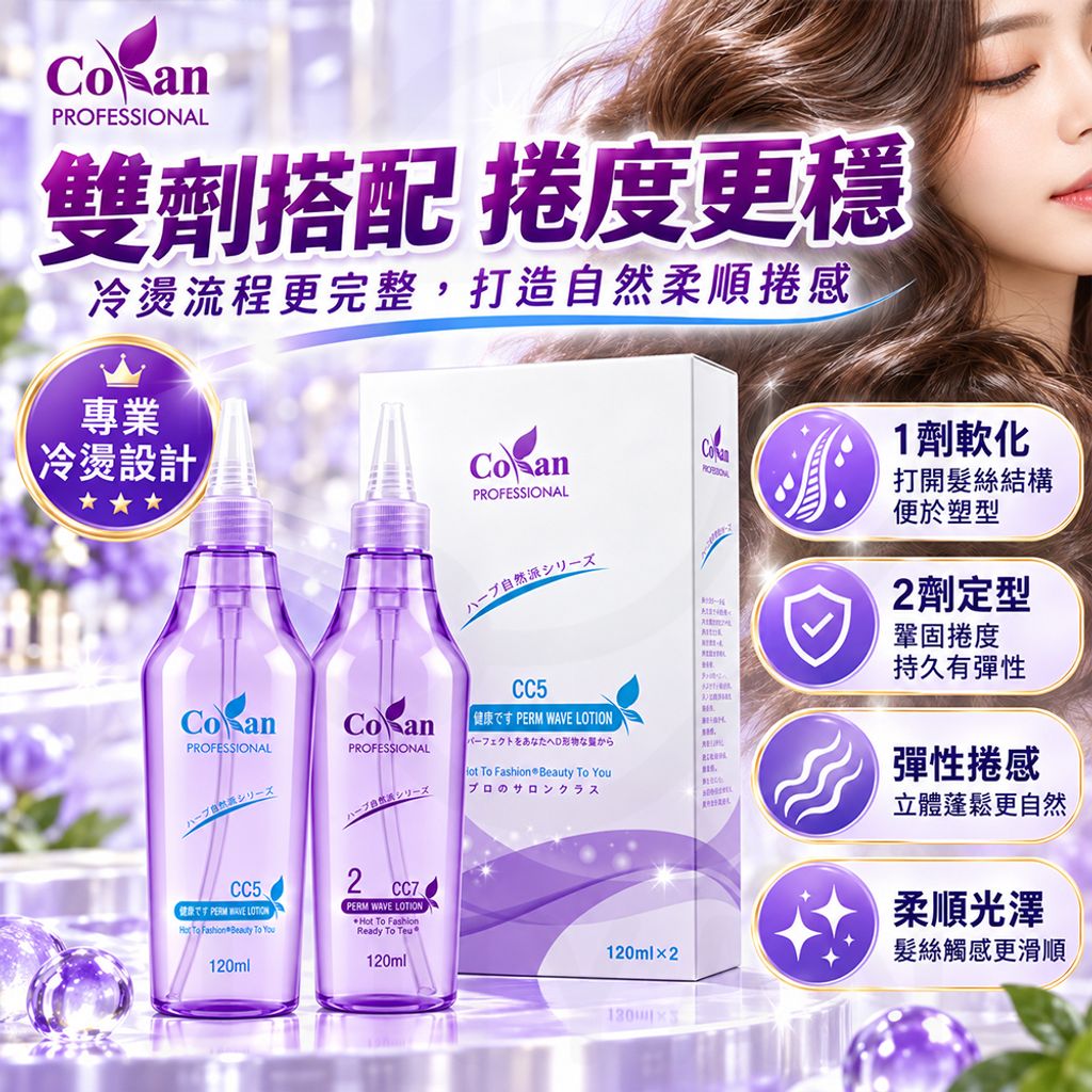 苛肯 二劑健康髮冷燙 蝦2