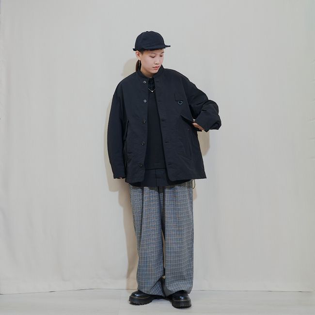 ms.o_O.store  歐歐選物所 | 古著 |  - 山系工裝無領夾克