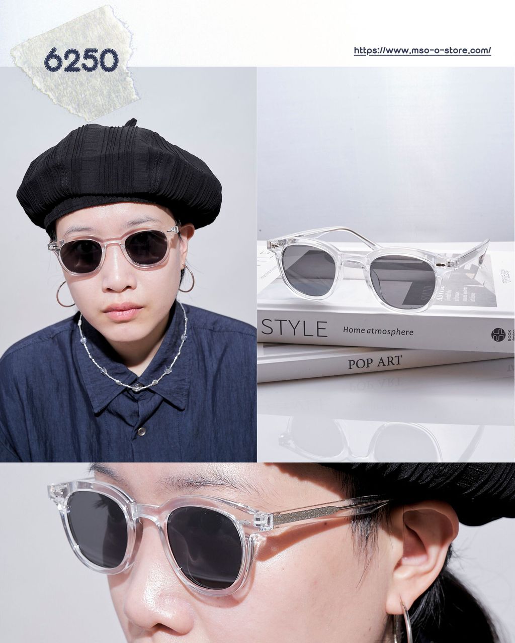 White and Black Photo Collage New Arrival Fashion Instagram Post (40 x 50 公分) (19)