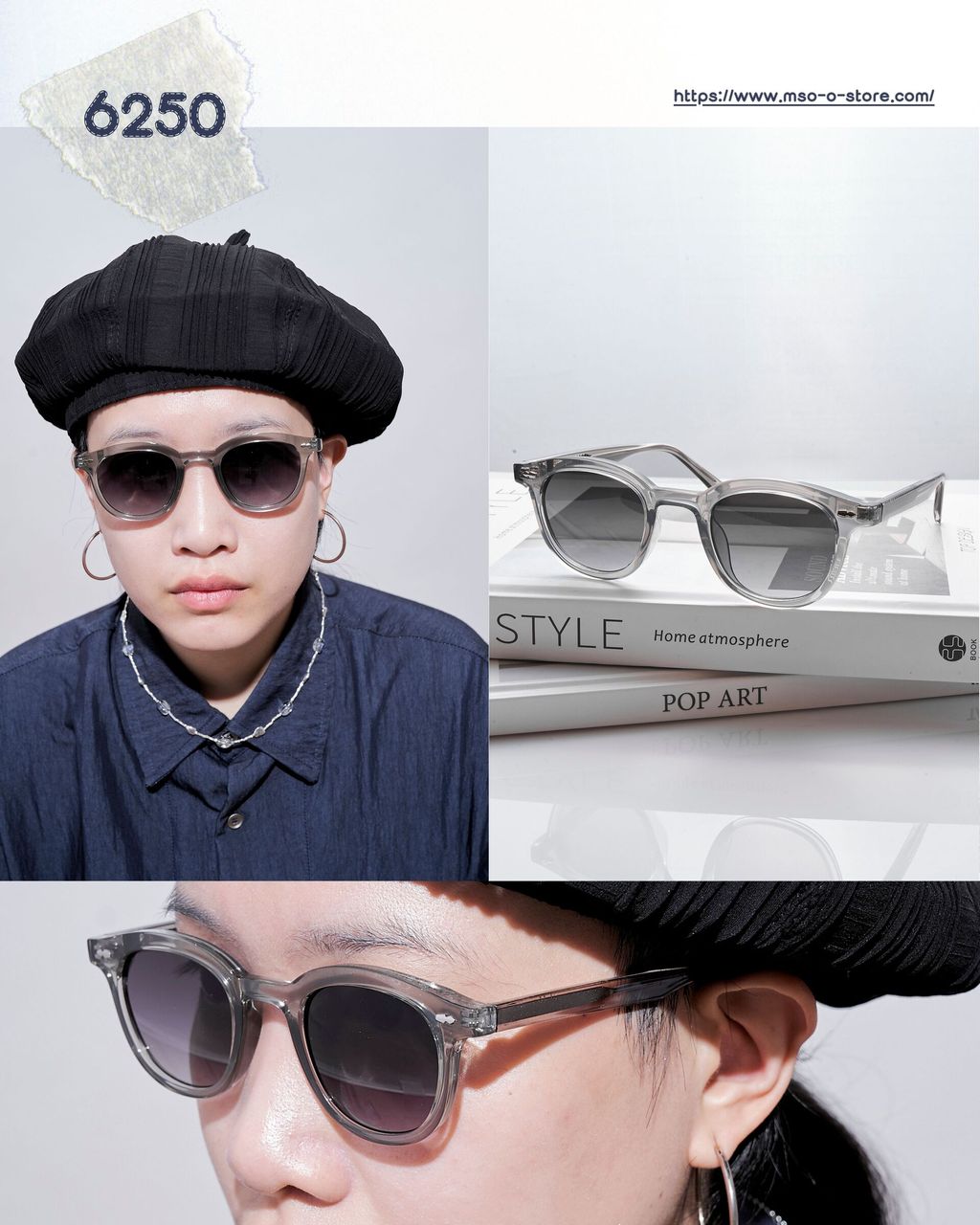 White and Black Photo Collage New Arrival Fashion Instagram Post (40 x 50 公分) (20)