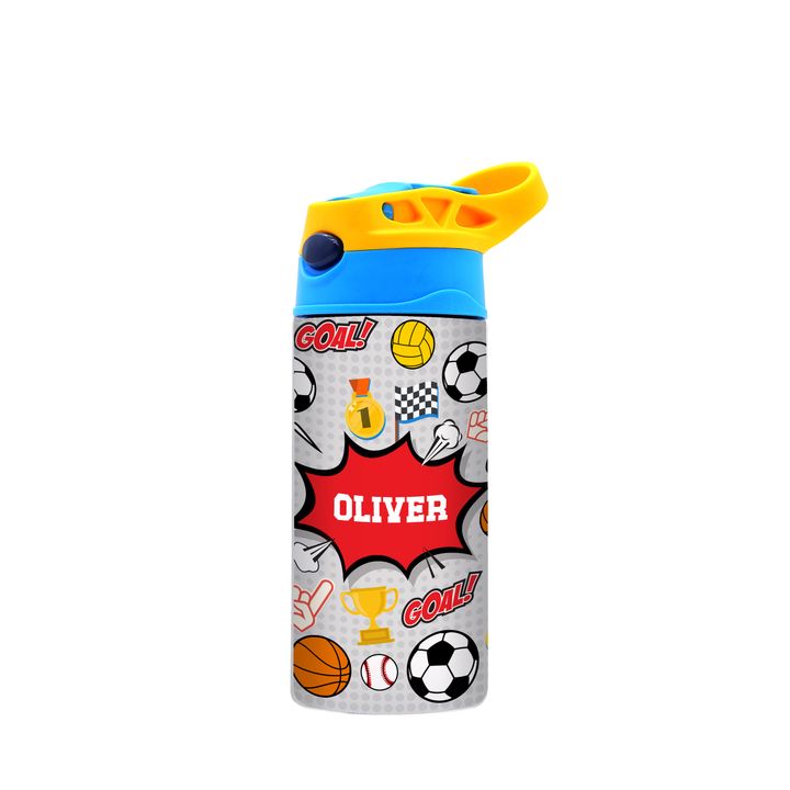DK -  WaterBottle - Yellow Blue - sport