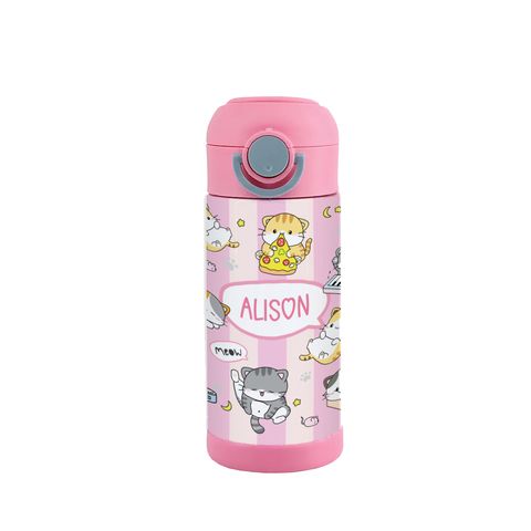 DK - WB - girl pink cap - anti slip - fun kitty