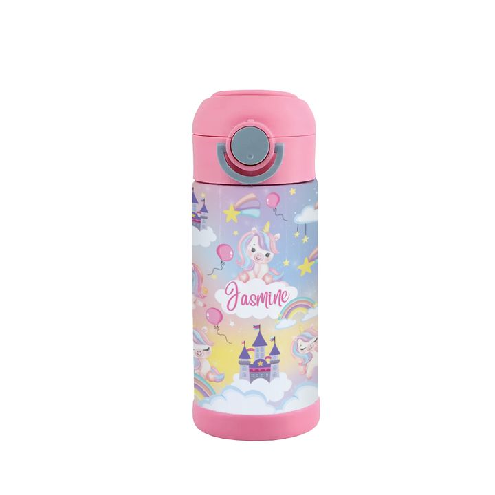 DK - WB - girl pink cap - anti slip - Unicorn Castle