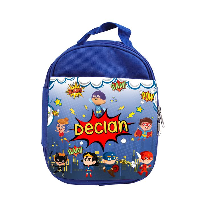 DK - Lunch Bag - blue - Super Heroes