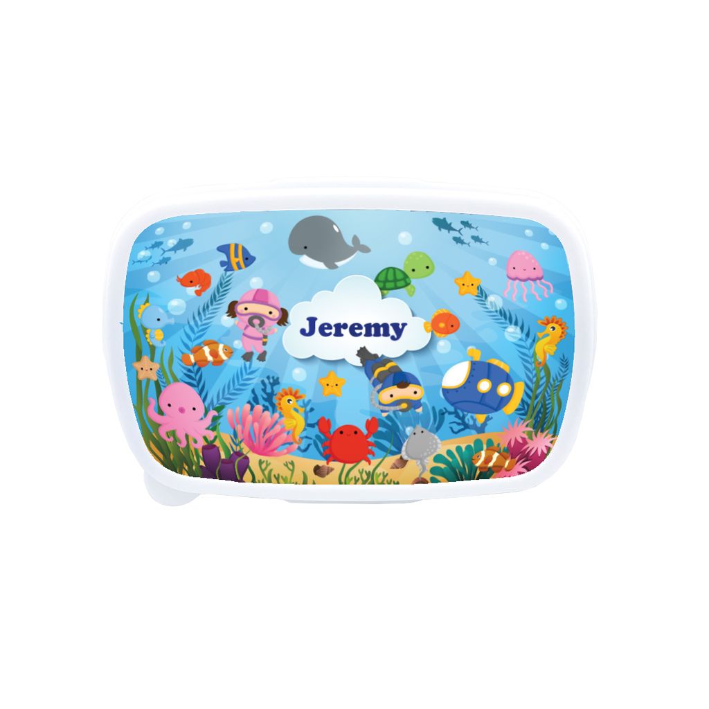 DK - Lunch Box-front - Ocean