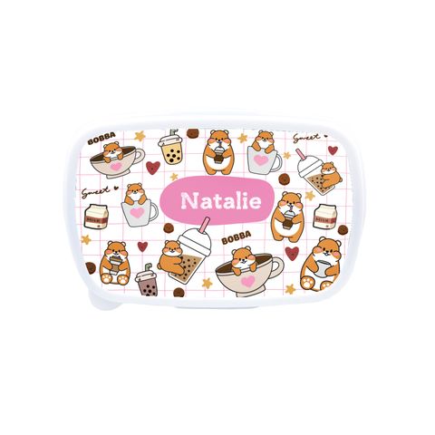 DK - Lunch Box-front - Bobba Bear - girl