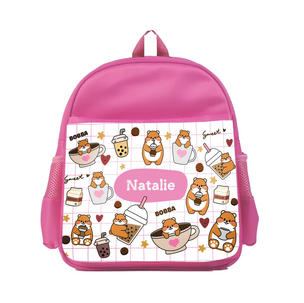 DK - Backpack - pink - Bobba Bear - girl