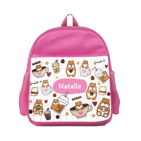 DK - Backpack - pink - Bobba Bear - girl