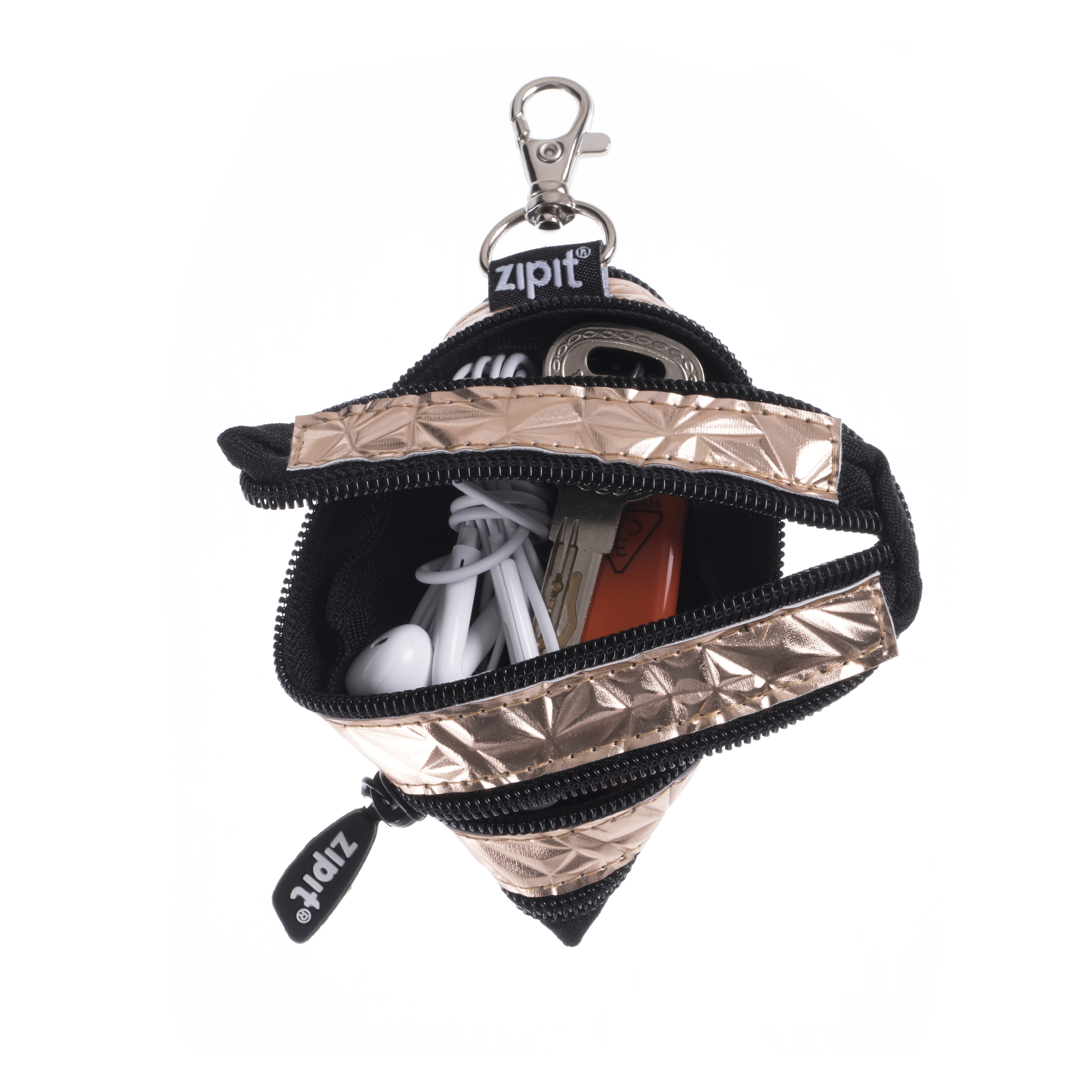 Zipit Metallic Mini Pouch Bronze OMG Store Gifts, Stationery