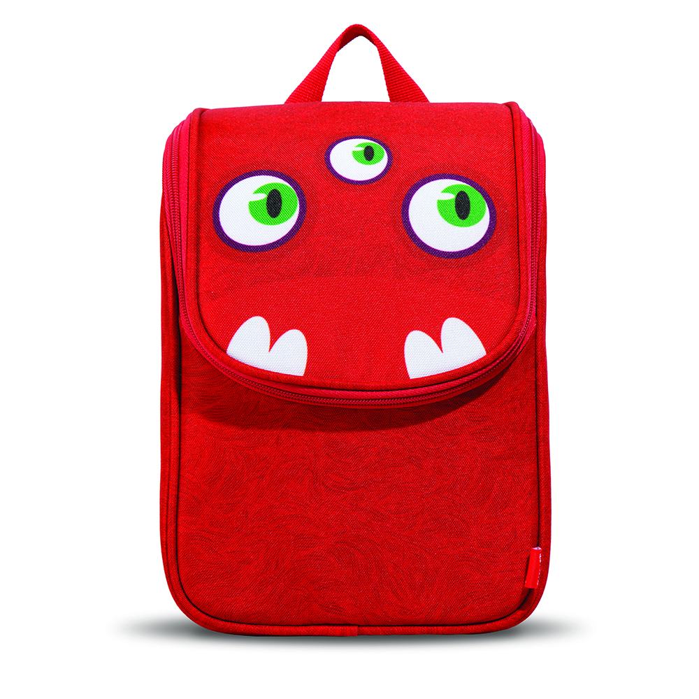 Zipit Wildling Lunch Bag Red