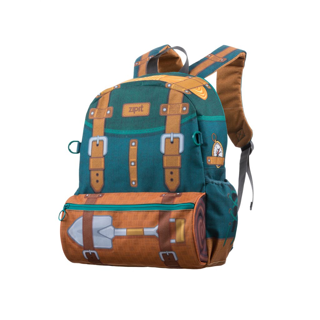 Zipit Adventure Backpack & Lunch Bag Combo Explorer OMG Store Personalised Gifts, Stationery