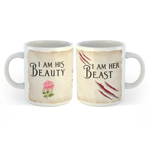 Beauty & The Beast Couple Mug