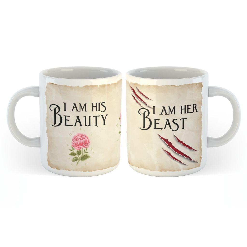 Beauty & The Beast Couple Mug