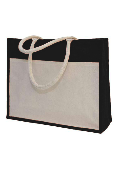 Jute Bag C - Black