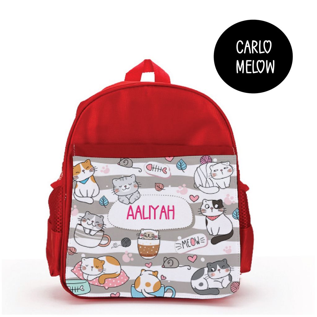 Girls Backpack with Fonts-14