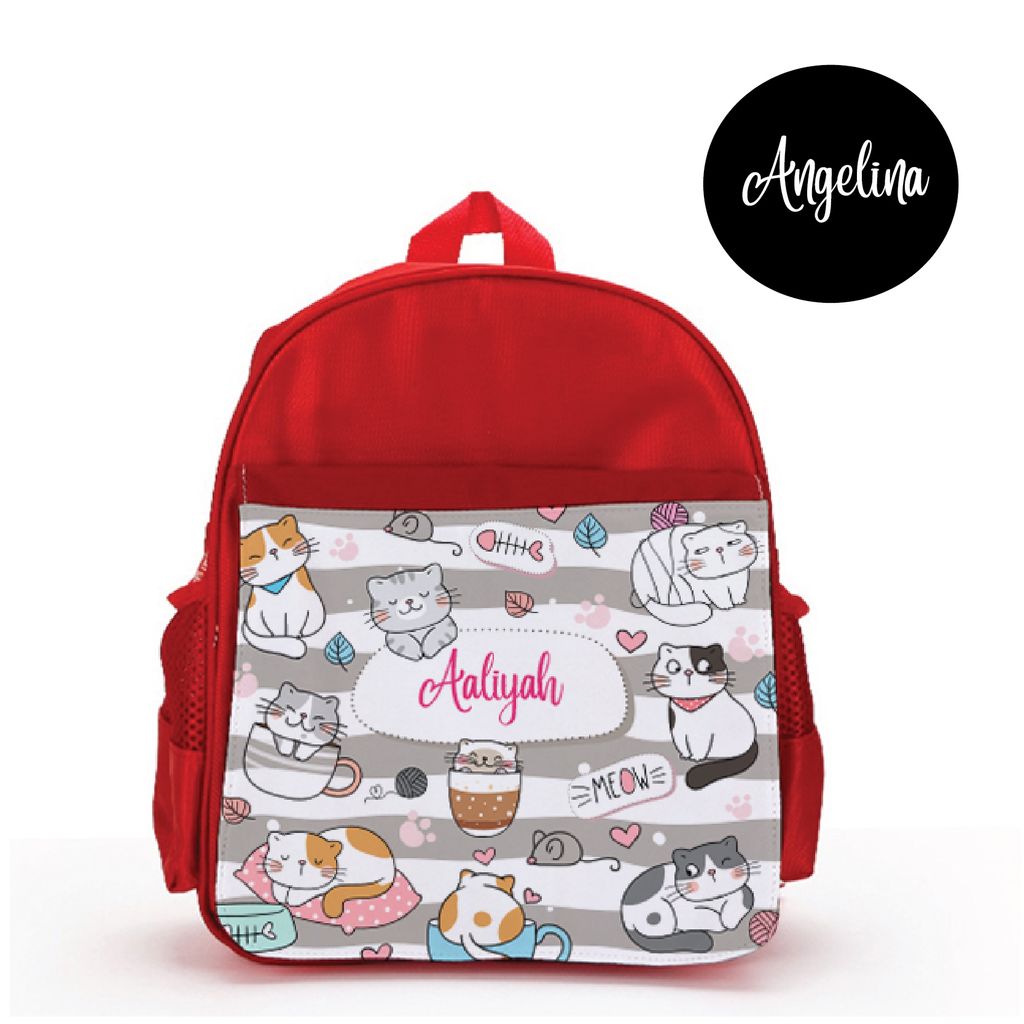 Girls Backpack with Fonts-15