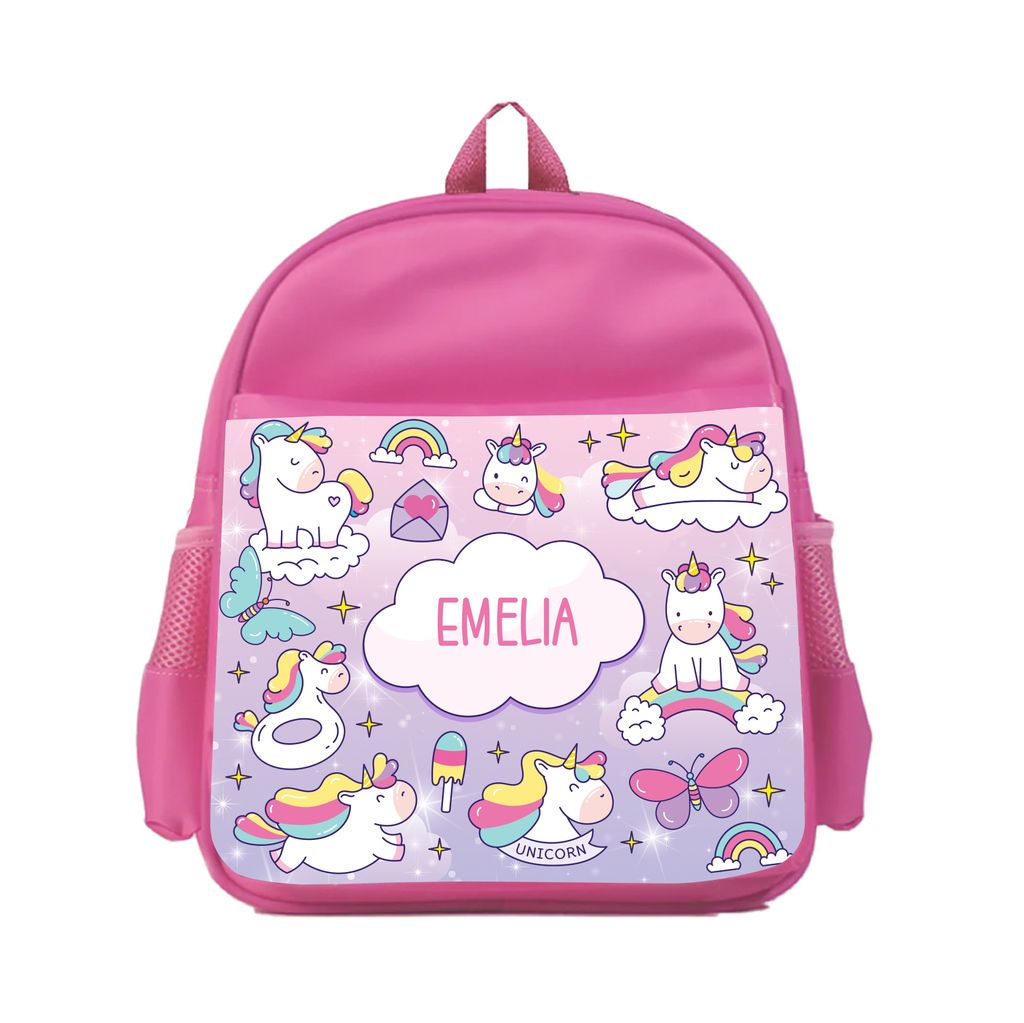 DK - Unicorn - Pink Backpack 04