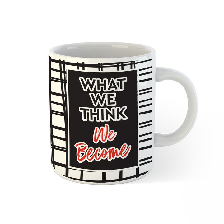 04 - OMG MUG - what we think we become- front