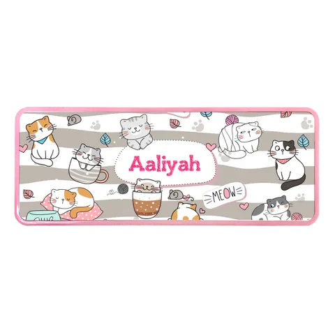 002 - dk - pink pb - kitty grey bg