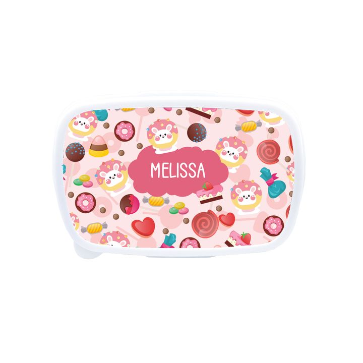 DK - Lunch Box-front - sweet bunny - 03