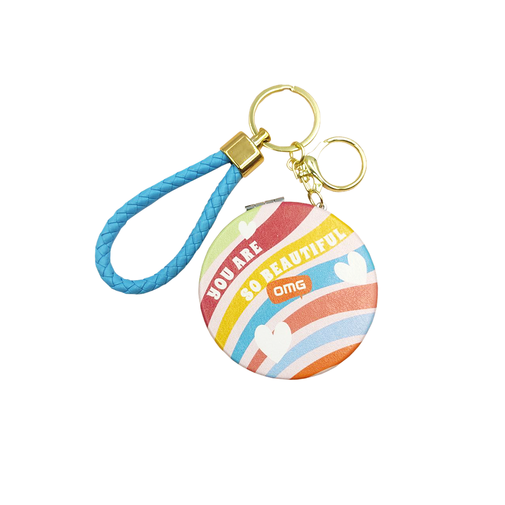 012 - mirror keychain back