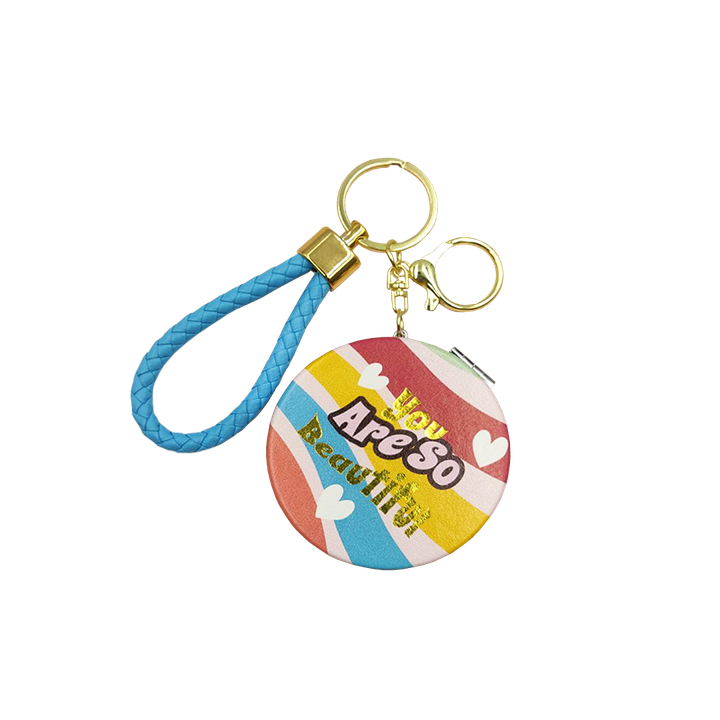 012 - mirror keychain front