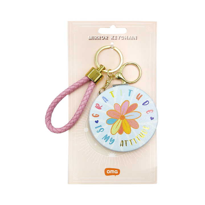 011 - mirror keychain front w backcard