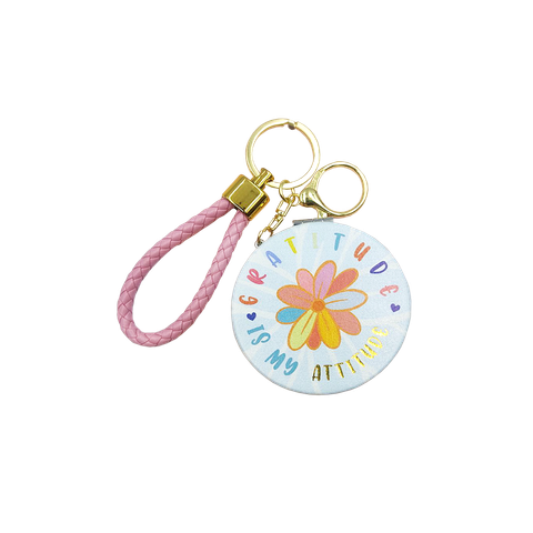 011 - mirror keychain front