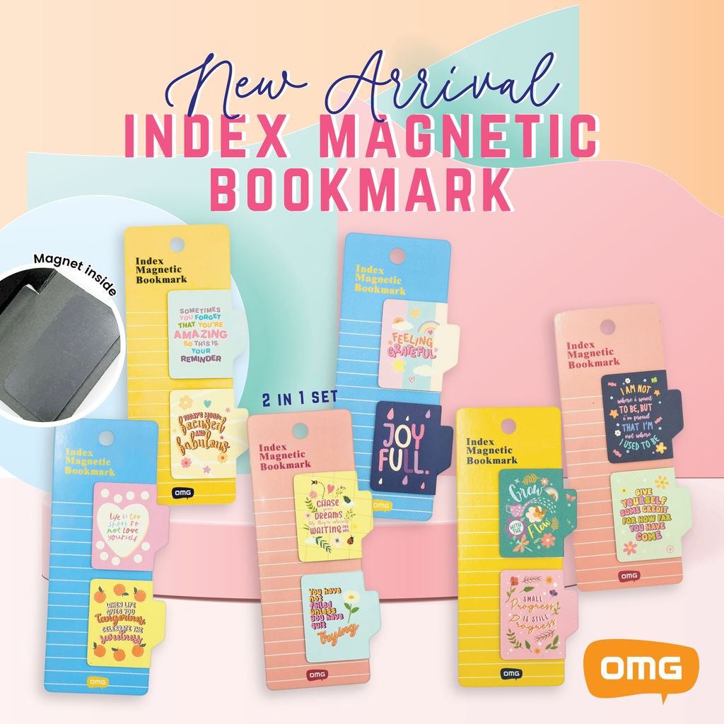 OMG magnetic bookmark-ig 