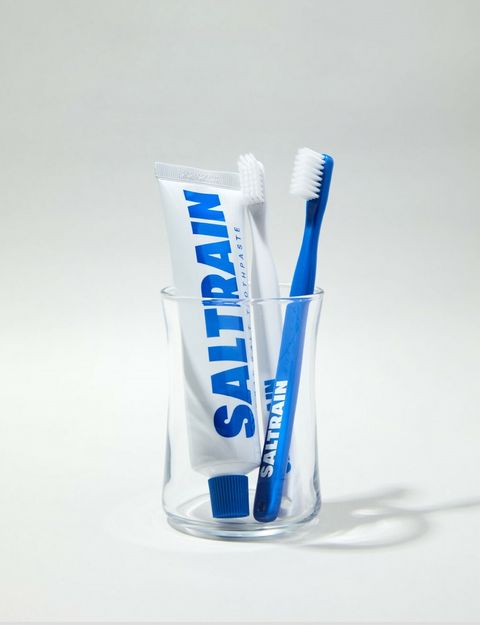 韓國SALTRAIN藍色牙膏牙刷套組-Dental Kit (Blue edition)