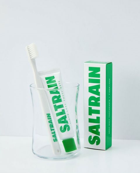 韓國SALTRAIN綠色牙膏牙刷套組-Dental Kit (Green edition)