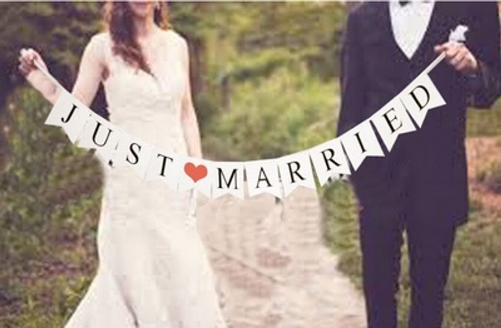 just married