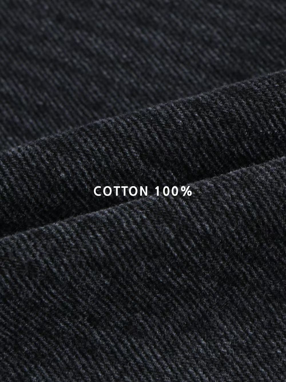 JOICE-KOREA-Cerix-刺繡直條紋丹寧百慕達褲-韓國中性街頭風短褲