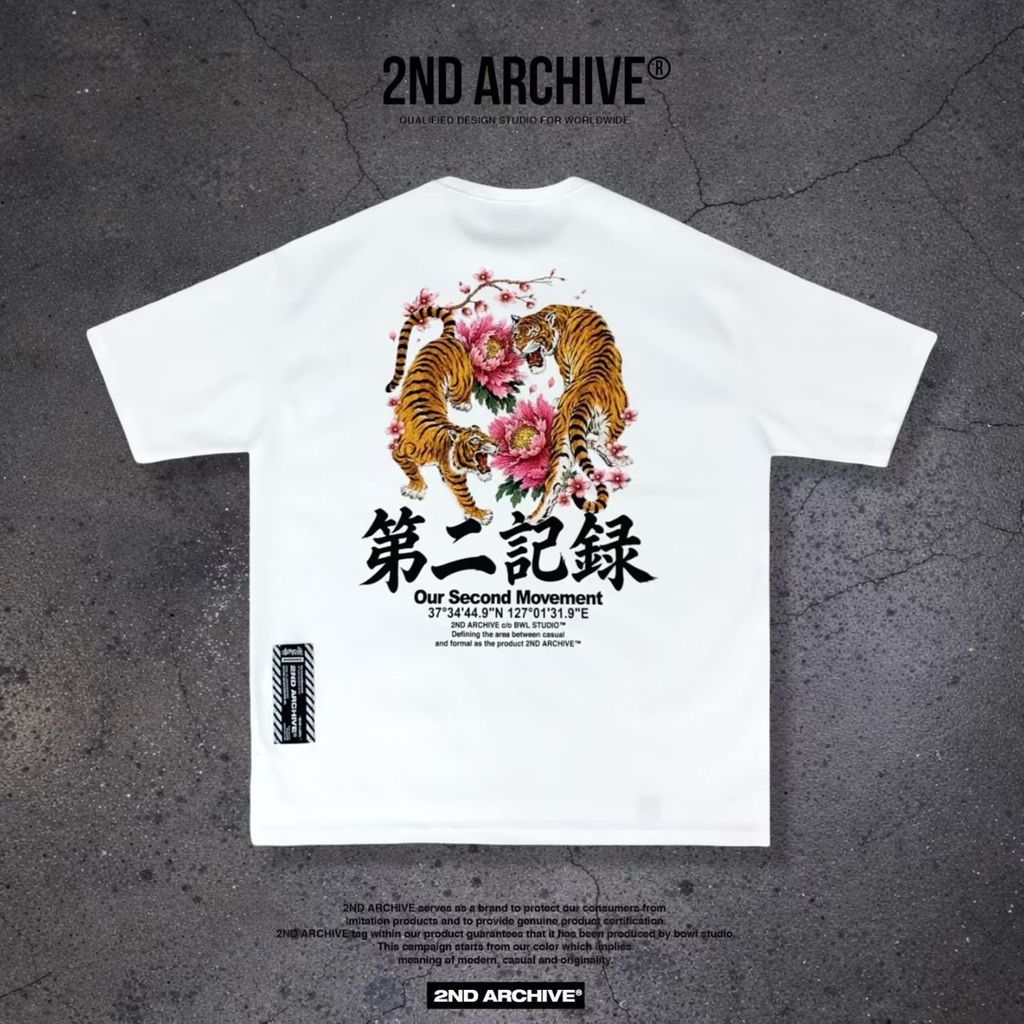 2nd-archive-tiger-peony-oversized-tee-white-black-khaki-joice-korea13