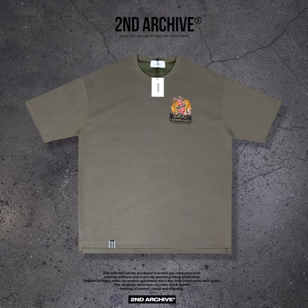 2nd-archive-tiger-peony-oversized-tee-white-black-khaki-joice-korea7