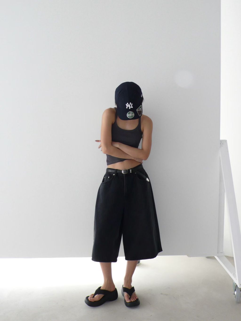 joice-korea-cerix-stripe-bermuda-shorts-black13