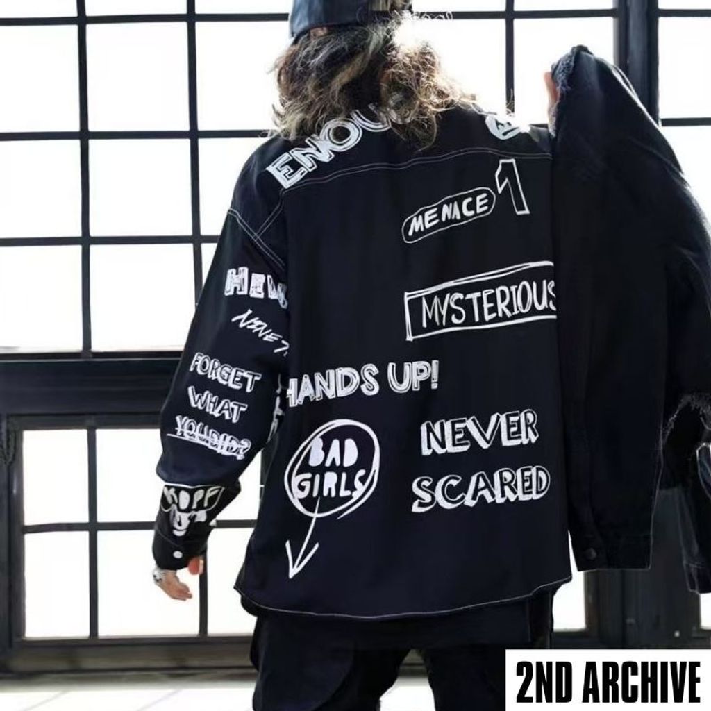 綠白黑 肩60cm 胸64cm 袖25.5cm 長76cm