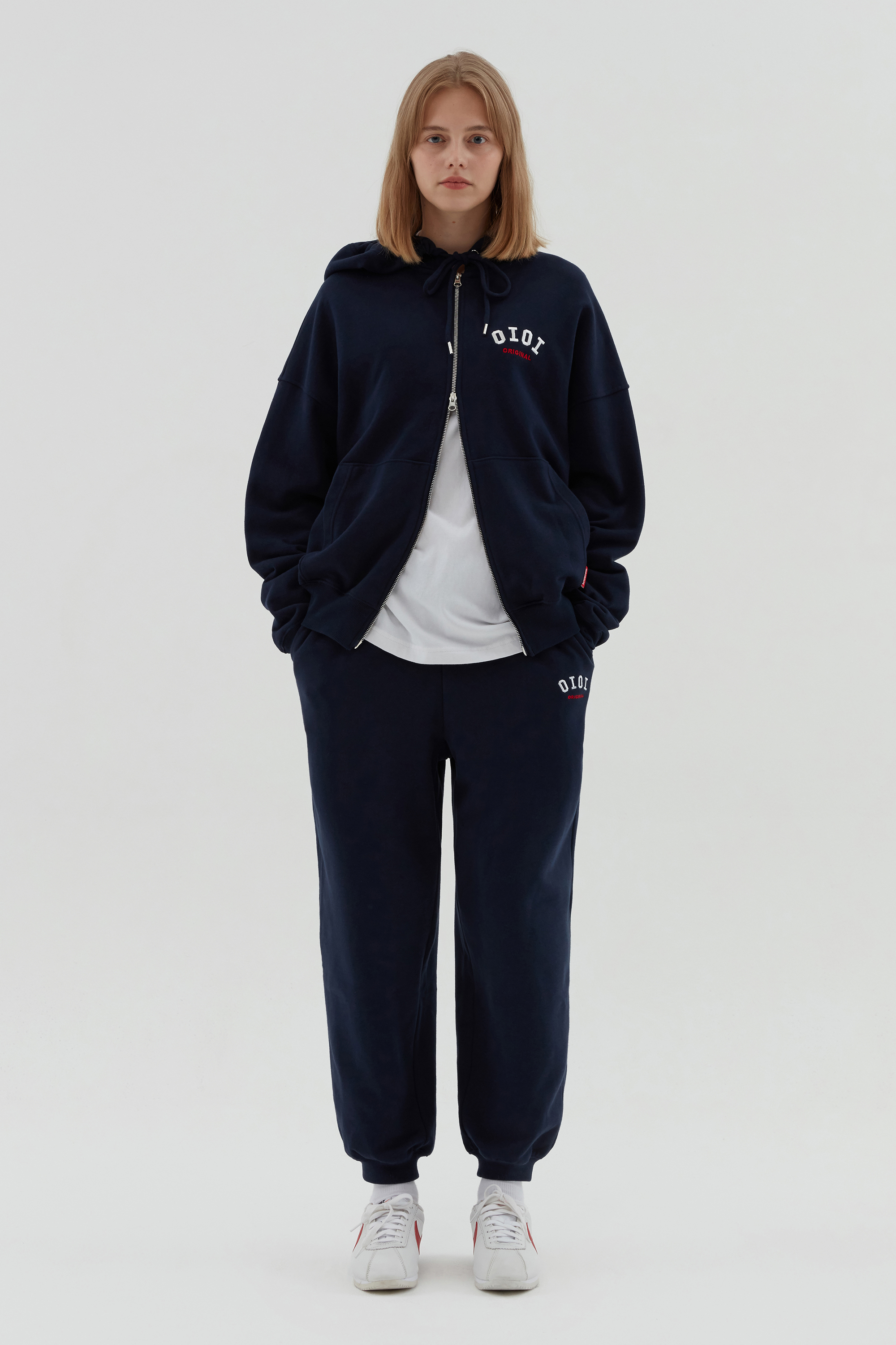 BASIC_LOGO_HOOD_ZIPUP_NAVY_201