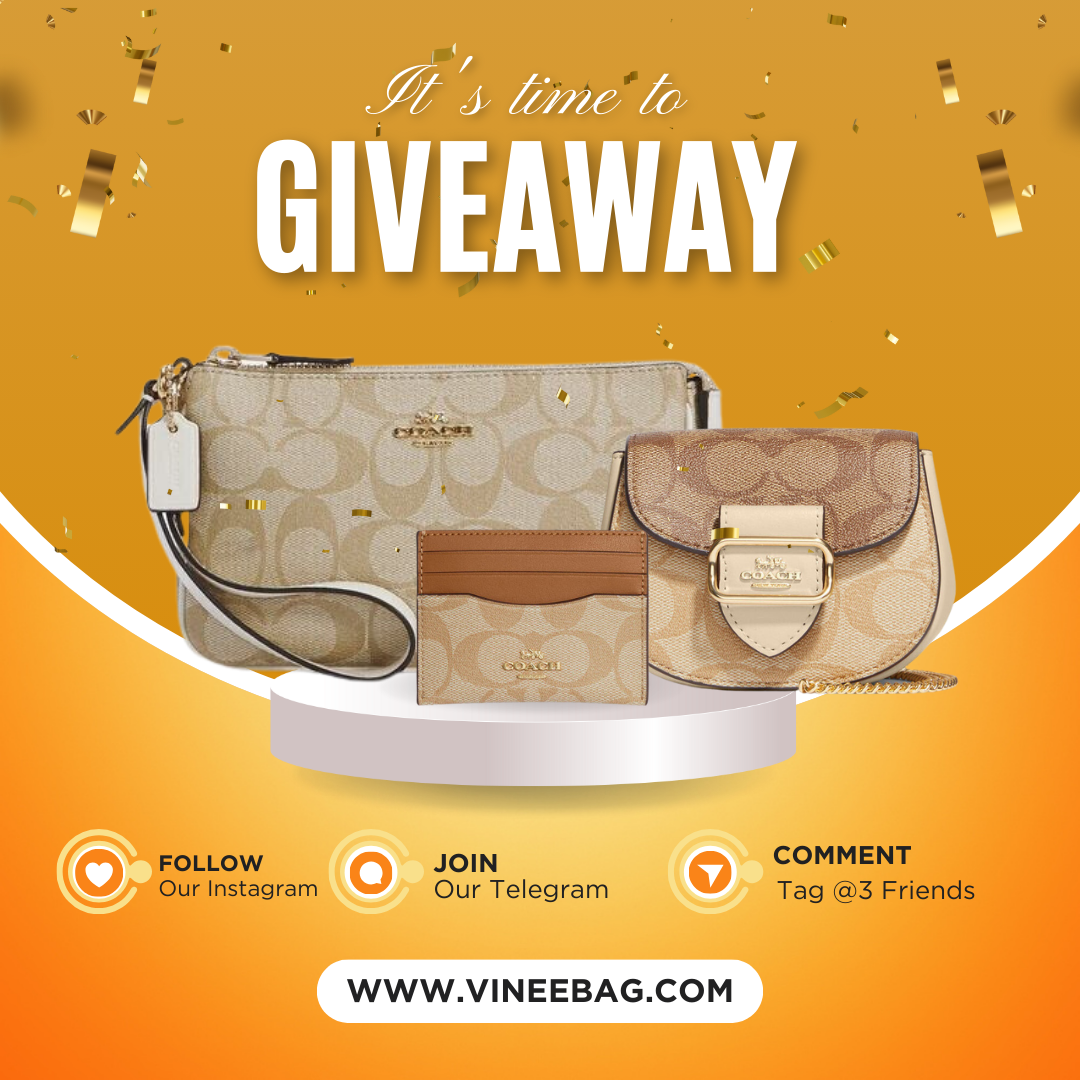 Giveaway! Stand chance to win COACH Bags.