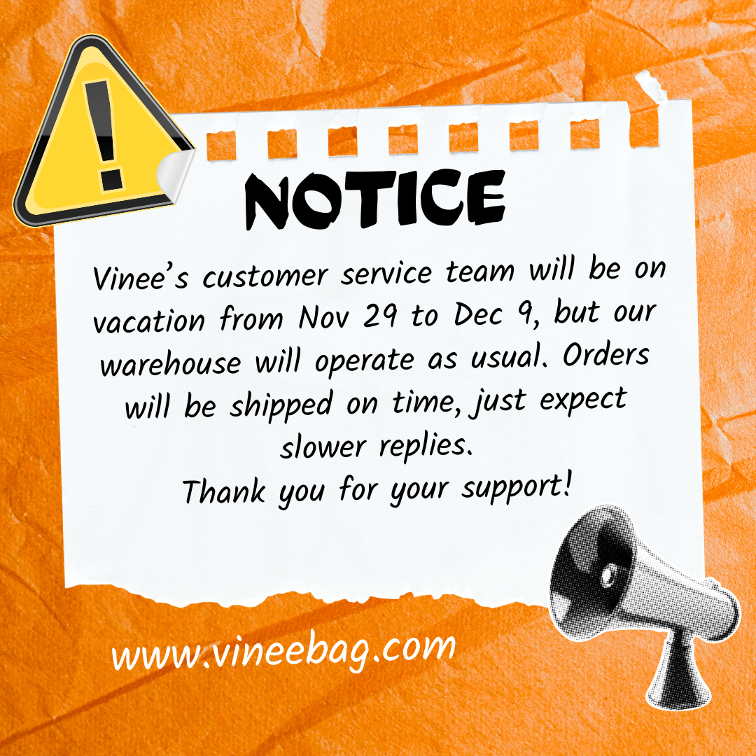 💛 Important Notice: Customer Service Leave (29 Nov – 9 Dec)