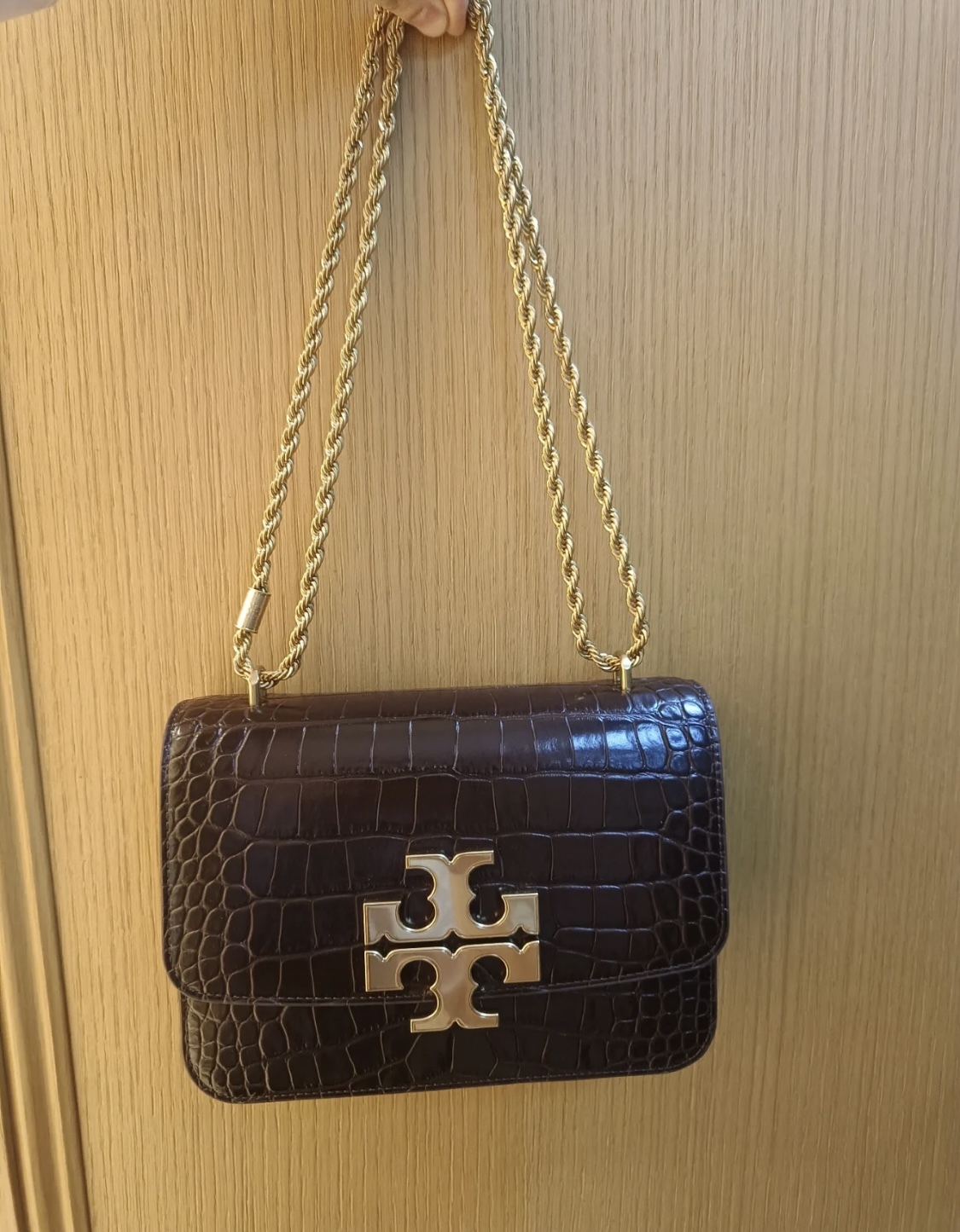 Tory Burch Eleanor Crocodile Pattern Shoulder Bag TB206/137318 Vinee Bag