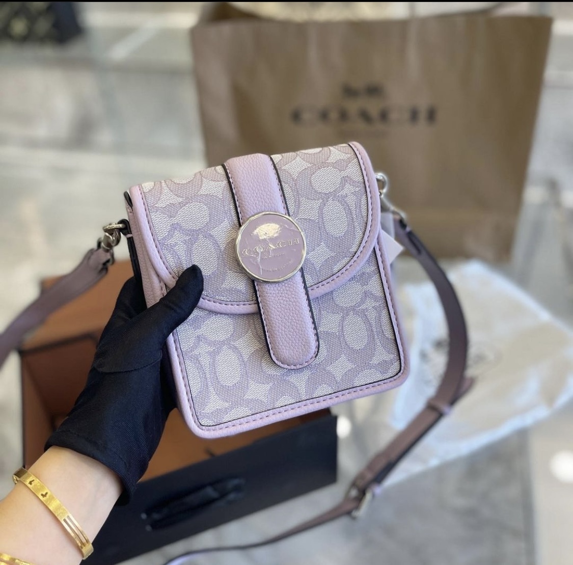 COACH Mini Dempsey Crossbody Bag – Vinee Bag